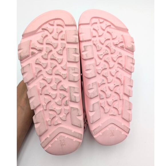 Birkenstock Mogami Kids Birko-Flor Sandals Icy Gentle Rose Size US2 EU33 - Picture 7 of 12